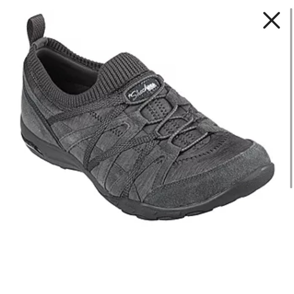 Skechers Womens Arch Fit Comfy Bold Statement Slip-On sz 7, JCPenney's, Charcoal